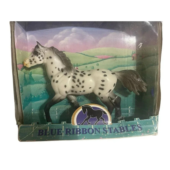 Vintage Blue Ribbon Stables  Horse Blue Box #37632 ULTRA RARE - Picture 10 of 16